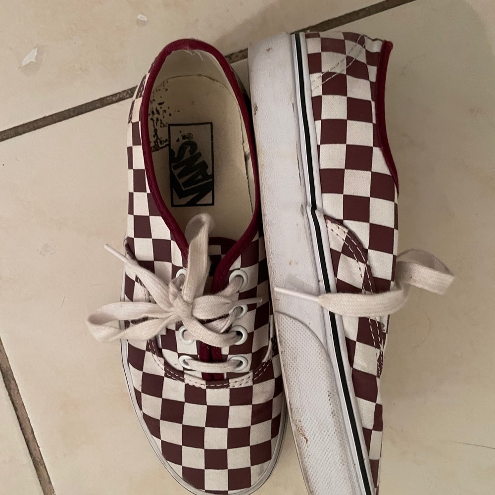 Checkered Vans - image 2